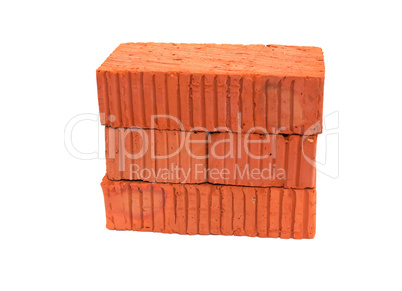 Bricks On White