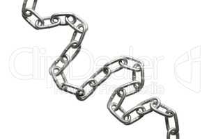 Chain On White