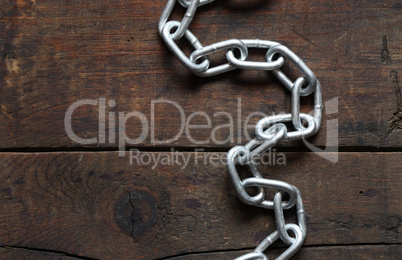 Chain On Wood