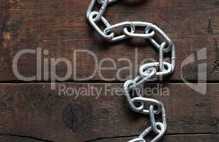 Chain On Wood