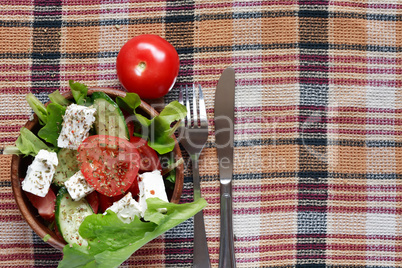 Salad With Feta Cheese