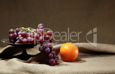 Grapes And Orange