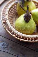 Pears In Bowl