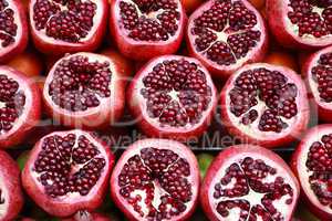 Pomegranates Background