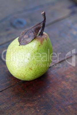 Pear On Wood Pear On Wood
