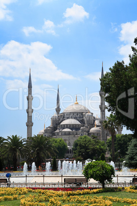 Blue Mosque In Istanbul