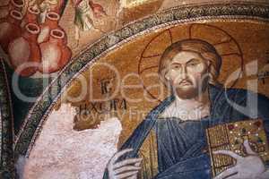 Byzantium Mosaic In Kariye Museum
