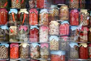 Shopwindow With Vegetables