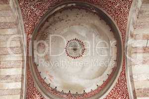 Ceiling Painting In Mosque