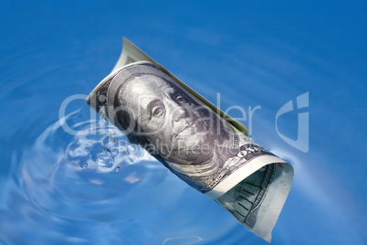 Sinking USA Currency