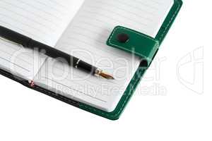 Pen On Notebook