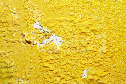 Yellow Paint Background