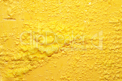 Yellow Paint Background