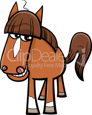 horse farm animal cartoon