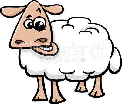 sheep farm animal cartoon