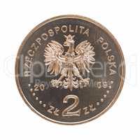 Polish coin front