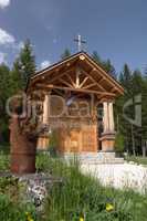 kleine Kirche in Südtirol
