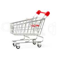 Metallic Shopping Cart