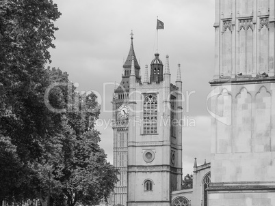 Black and white Royal Stock Exchange in London