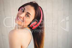 Pretty hipster listening to music