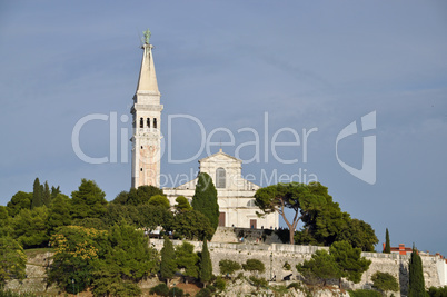 Kirche in Rovinj, Istrien, Kroatien