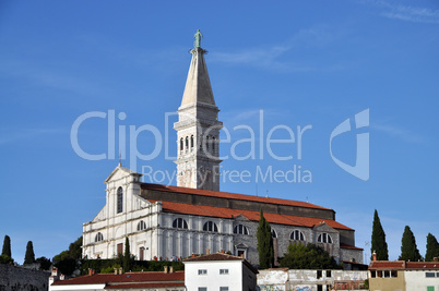 Kirche in Rovinj, Istrien, Kroatien