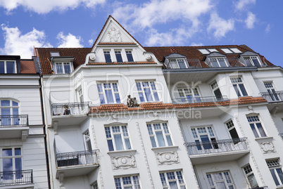 Altbaugebäude in Hamburg, Deutschland