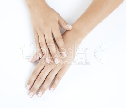 gepflegte Frauenhände