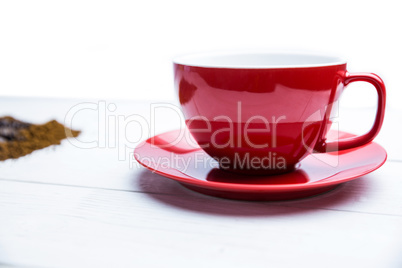 Coffee on a table with cup
