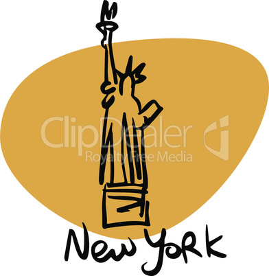New York USA statue of liberty