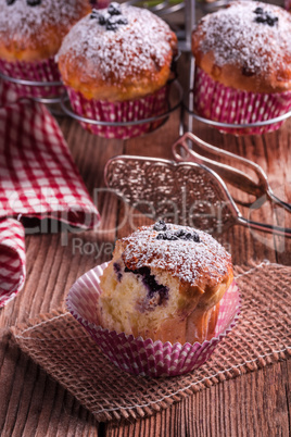 blueberries muffins