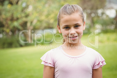 Smiling student looking at the camera