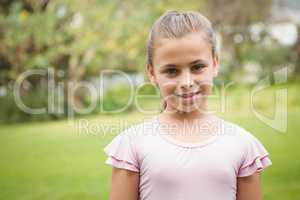 Smiling student looking at the camera