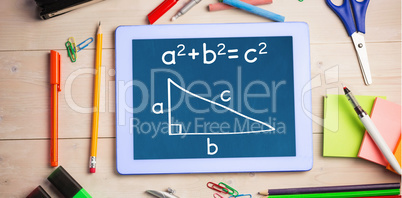 Composite image of trigonometry