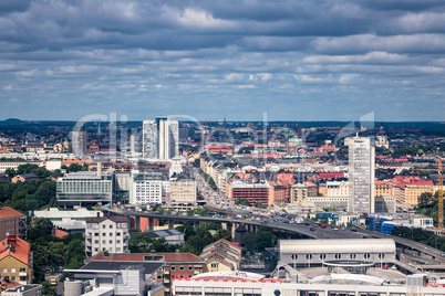 Blick auf Stockholm