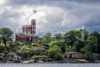 Blick auf Stockholm