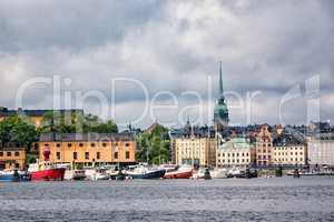 Blick auf Stockholm