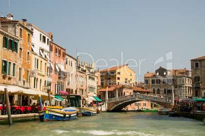 Blick auf den Canale Grande in Venedig