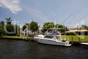 Yacht, Hochseefischen, Angeln, Angelboot, Hafen,