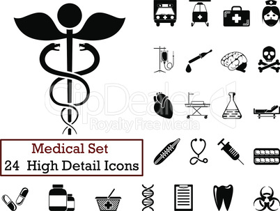 24 Medical icons