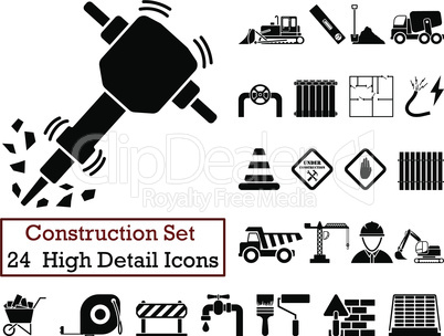 24 Construction Icons