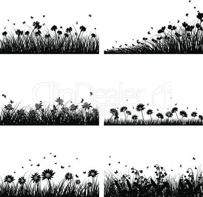 6 Meadow Backgrounds