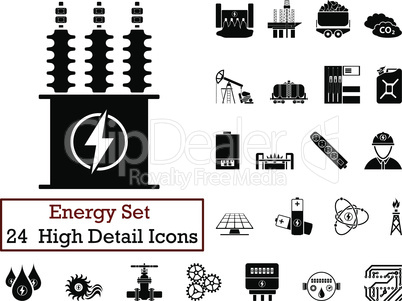 24 Energy Icons