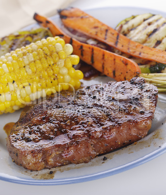 Steak and Vegetables