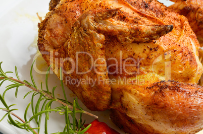 Roasted chicken