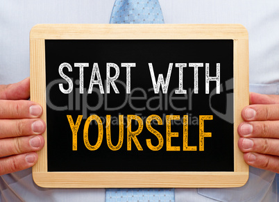 Start with yourself