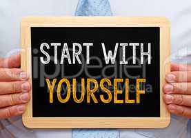 Start with yourself