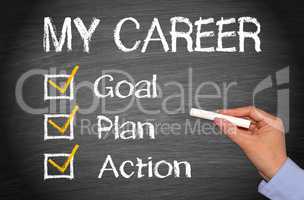 My Career - Goal Plan Action