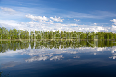 See in Lappland, Finnland