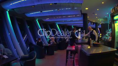 Revolving Restaurant Top 180 and Its Guests